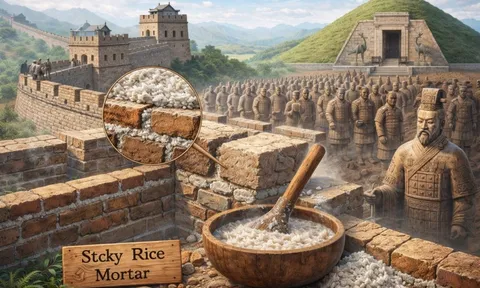 “Xi măng” của Tần Thuỷ Hoàng: Công nghệ vật liệu composite hàng nghìn năm tuổi bất ngờ tái sinh giữa cuộc sống hiện đại