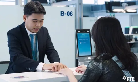 Vận hành công nghệ nhận diện xác thực sinh trắc học tại Nhà ga quốc tế T2 Nội Bài mở rộng