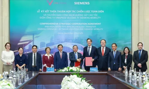 Siemens Mobility - “Gã khổng lồ” vừa ký thỏa thuận hợp tác chiến lược với VinSpeed “khủng” cỡ nào?