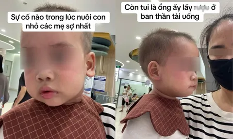 Tưởng bệnh lạ, mẹ hớt hải đưa con vào bệnh viện, hóa ra là bé đã làm 1 việc "động trời" trên bàn thờ