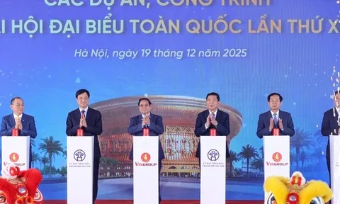 TỔNG THUẬT: Thủ tướng Chính phủ và Chủ tịch Quốc hội dự lễ khởi công, khánh thành 234 dự án lớn trên cả nước