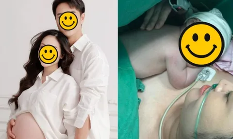 Diễn viên phim giờ vàng và vợ MC VTV chào đón con đầu lòng sau 4 năm kết hôn