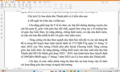 UBND TPHCM chỉ đạo nóng sau sự việc hai học sinh tử vong, trong đó 1 em đi ngoại khóa