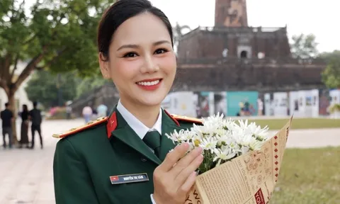 Nữ diễn viên phim giờ vàng VTV ngoài đời là Trung tá, lấy chồng làm phó giám đốc