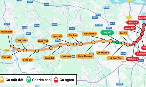 Tuyến metro số 5 tạo đà cất cánh cho đô thị phía Tây Hà Nội