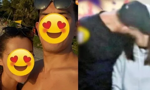 Bắt gặp Hoa hậu D. đẹp nhất showbiz hôn mãnh liệt trai đẹp ngành quảng cáo, thấy mà đỏ hết cả mặt