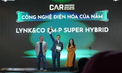 Các mẫu xe năng lượng mới thắng lớn ở Car Award 2025