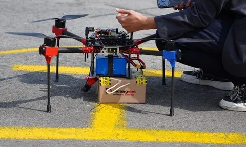 Doanh nghiệp đầu tiên ở TPHCM thử nghiệm giao hàng bằng UAV