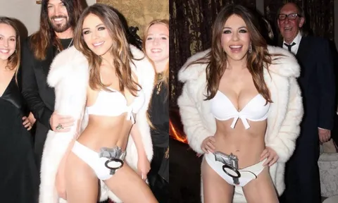 Minh tinh "chơi lớn" diện bikini đón năm mới, xem đến số tuổi mà không tin được!