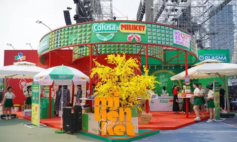 Colusa-Miliket giải bài toán làm mới thương hiệu bằng triển lãm nghệ thuật tại Hozo City Tết Fest 2025