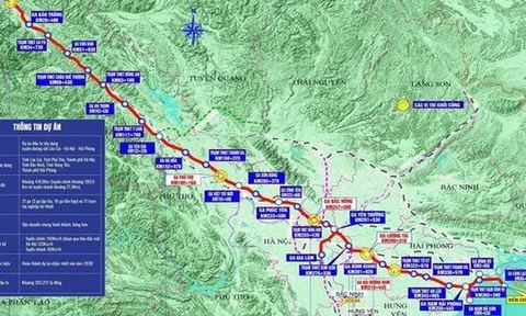 Việt Nam đẩy nhanh nối ray, xây cầu đường sắt qua biên giới cho tuyến đường sắt hơn 200.000 tỷ đồng, dài 390km đi qua 6 tỉnh, thành