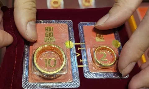 Cuối ngày 5-1, giá vàng nhẫn trơn tăng mạnh, bỏ xa vàng miếng SJC