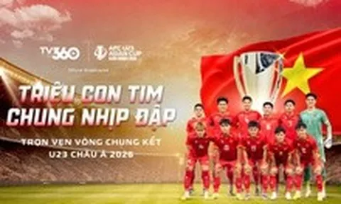 TV360 tổ chức gần 100 điểm xem chung trận mở màn U23 Việt Nam–U23 Jordan trên toàn quốc