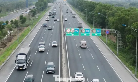 Cận cảnh cao tốc Hà Nội - Hải Phòng vừa được đề xuất mở rộng 10 làn xe