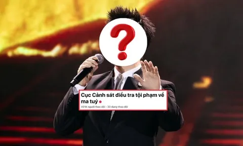 Cục Cảnh sát điều tra tội phạm ma tuý vào tận nơi “nhắc nhở” 1 nam ca sĩ nổi tiếng Vbiz