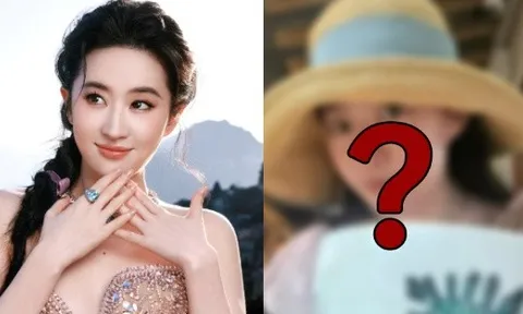 Khó tin nổi đây là gương mặt thật của Lưu Diệc Phi