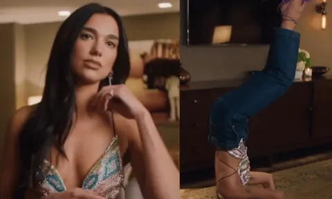 Nữ ca sĩ mặc gợi cảm, đi giày cao lênh khênh để "trồng chuối" thu hút 5 triệu lượt xem là ai?