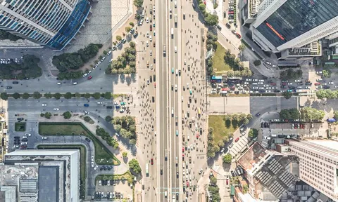 Hiện trạng khu vực dự kiến xây hầm chui 6 làn xe ở phía Tây Hà Nội