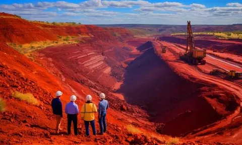 Phát hiện mỏ quặng sắt trữ lượng hơn 55 tỷ tấn