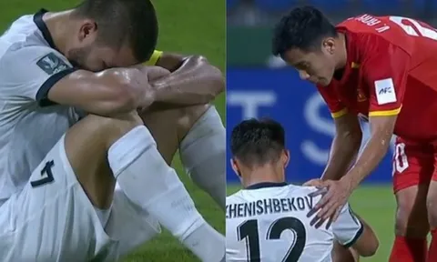 U23 Kyrgyzstan ôm mặt bật khóc sau trận thua, phản ứng của cầu thủ U23 Việt Nam 10 điểm!