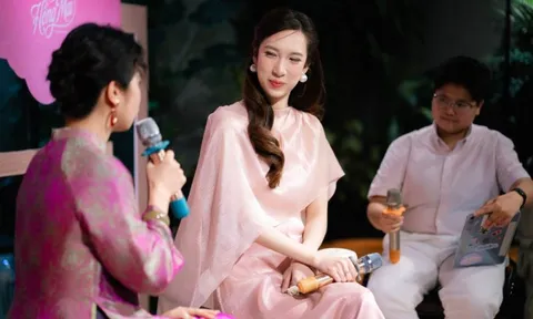 Nữ họa sĩ xinh như hoa hậu Vương Linh đưa hình ảnh cổ tích Việt vào đời sống đương đại