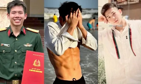 Viral loạt ảnh đời thường của Quang Thuấn - nam thần bơi lội thế hệ mới, 19 tuổi được thăng quân hàm gây sốt MXH