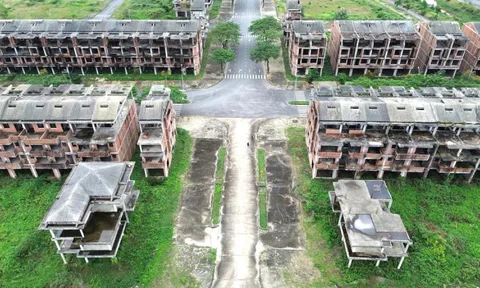 Cảnh dang dở ở dự án khu đô thị sinh thái gần 4.500 tỷ đồng ở Đà Nẵng