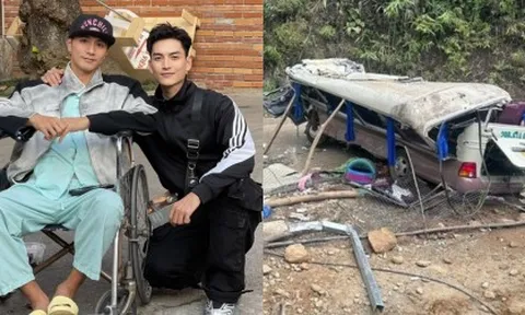 Tình hình mới nhất của nam người mẫu gặp tai nạn lật xe ở Lào Cai