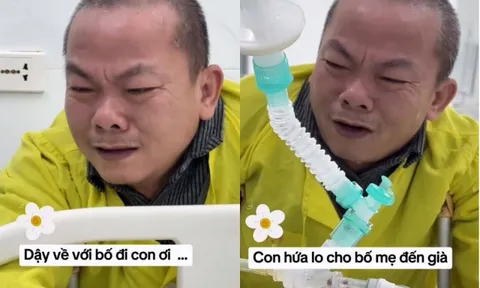 Nhói lòng cuộc gặp cuối cùng: Người cha chống nạng bật khóc bên con trai qua đời vì tai nạn giao thông, quyết định hiến tạng con để mang lại sự sống cho những người khác