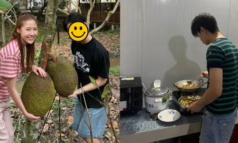 Em gái Trấn Thành về quê bạn trai rapper, để lộ mối quan hệ với "mẹ chồng"