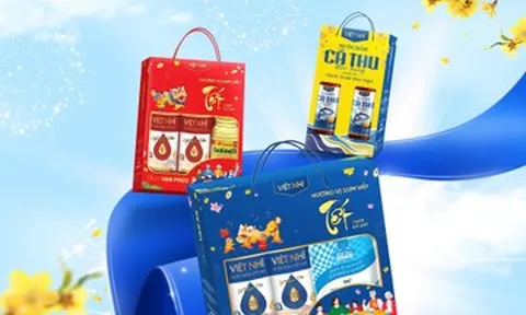 ‘Xuân Như ý’ - bộ quà Tết nước mắm cao cấp tại các siêu thị lớn