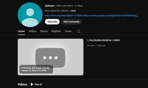 YouTube xuất hiện video dài 140 năm, thực hư ra sao?