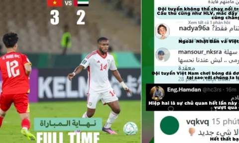 CĐV U23 UAE: "Ngoài Nhật Bản, Việt Nam, đội nào có thể trụ lại"