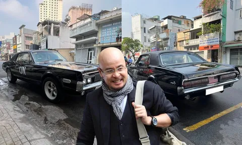 Ông Đặng Lê Nguyên Vũ cầm lái ‘hàng hiếm’ Mercury Cougar 1968 xuống phố: Gần 60 năm tuổi vẫn chạy bốc, mảnh ghép mới trong bộ sưu tập 4.000 tỷ đồng