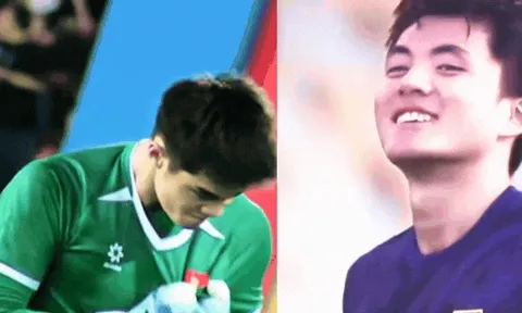 Đối thủ nặng kí của thủ môn hotboy Trần Trung Kiên ở bán kết châu Á: "Gánh team" U23 Trung Quốc, visual cỡ "nam thần"