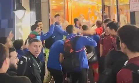 Video U23 Jordan nhảy múa ăn mừng, cảm ơn U23 Việt Nam