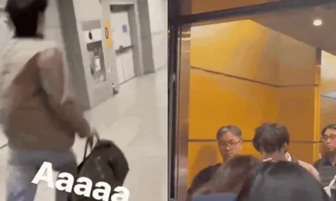 Fan cuồng rượt đuổi nam ca sĩ sợ đến xanh mặt mũi, tác động vật lý luôn nhân viên nữ