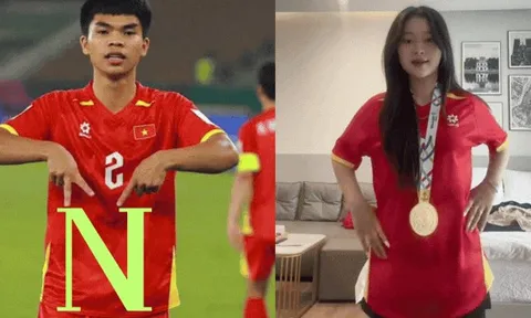 Có thể bạn chưa biết, em út U23 Việt Nam Lê Phát đã có bạn gái hotgirl, danh tính do chính Đình Bắc tiết lộ