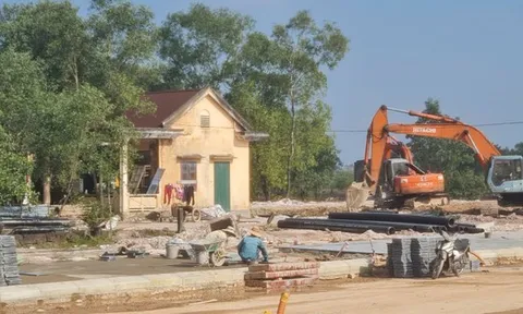 Chạy nước rút trên công trường tái định cư