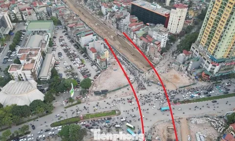 Hà Nội: Cận cảnh vị trí xây 2 cầu vượt lớn ở Vành đai 1