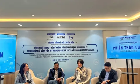 Chuyên gia Nhật Bản và Việt Nam cùng chia sẻ về công nghệ chăm sóc sức khỏe
