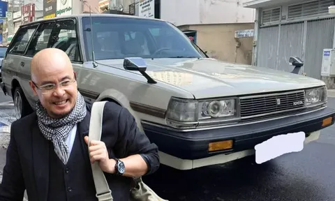 Cận cảnh Toyota Cressida Wagon của ông Đặng Lê Nguyên Vũ: Mẫu xe 'cổ lỗ sĩ' đi ngược xu hướng SUV, khiến giới mộ điệu phải ngả mũ vì cái 'gu' lạ