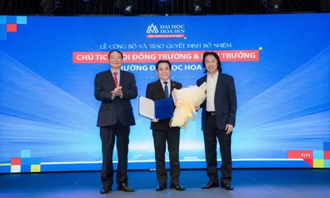 Trường ĐH Hoa Sen TPHCM có hiệu trưởng mới