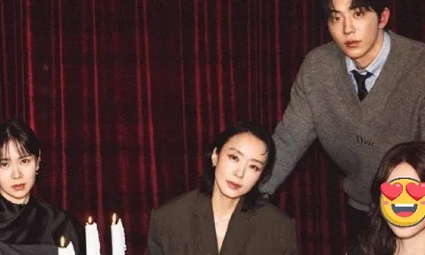 Khung hình gây bấn loạn nhất ngày: Son Ye Jin bị “mỹ nhân đổi đời nhờ áo dài Việt” áp đảo?