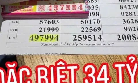 Xổ số miền Nam: Đã tìm ra người trúng 34 tỉ đồng ở phường Chợ Lớn, TPHCM