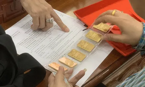 Cuối ngày 22-1, giá vàng miếng SJC, vàng nhẫn tăng trở lại