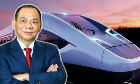 Xuất hiện động thái mới tại tuyến đường sắt tốc độ cao 5,3 tỷ USD, đi qua 4 tỉnh thành do VinSpeed của tỷ phú Phạm Nhật Vượng đề xuất