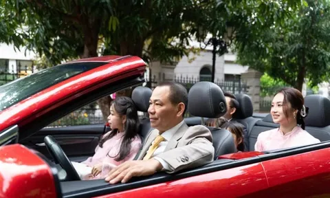 Cận cảnh dàn siêu xe độc bản trong đám cưới của con trai tỷ phú Phạm Nhật Vượng