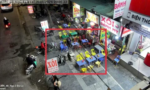 Camera AI 'phạt nguội' 269 trường hợp lấn chiếm vỉa hè, xả rác ở Hà Nội