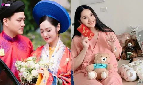 Hoa hậu Việt và chồng Phó giám đốc hơn 8 tuổi chào đón con đầu lòng